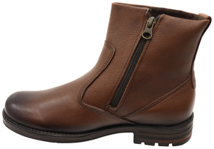 Pegada Banjjo Mens Comfortable Leather Boots Made In Brazil