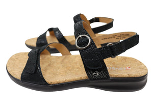 Revere Tulum Womens Comfortable Leather Sandals