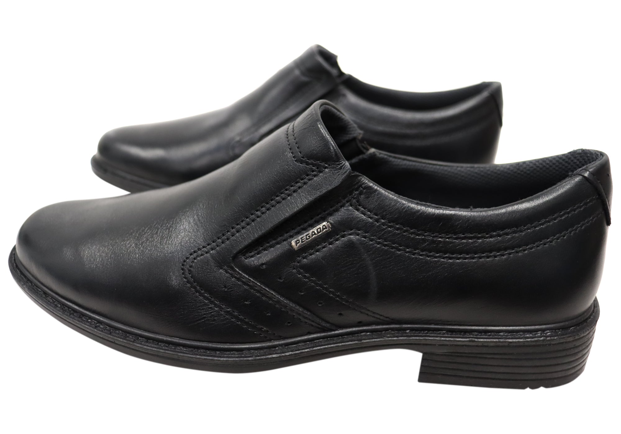 Pegada Kaine Mens Comfortable Brazilian Leather Slip On Dress Shoes