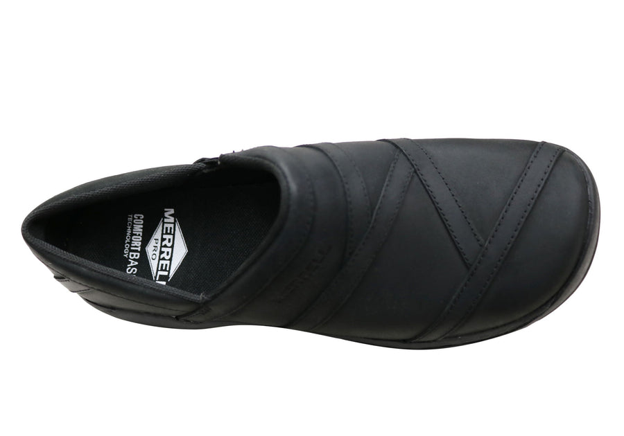 Merrell Womens Encore 2 AC+ Moc Pro Comfortable Leather Slip On Shoes