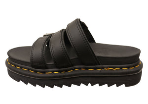 Dr Martens Womens Comfortable Platform Blaire Slide Sandals