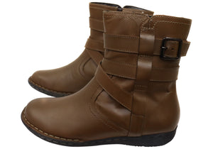 Planet Shoes Walker Womens Comfortable Leather Boots