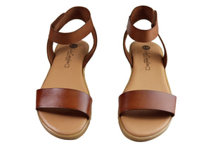 Lola Canales Glory Womens Comfortable Leather Sandals Made In Spain