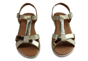 Lola Canales Gina Womens Comfortable Leather Sandals Made In Spain