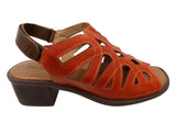 Balatore Cello Womens Comfortable Brazilian Leather Low Heel Sandals