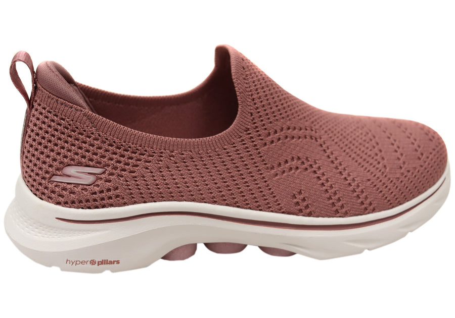 Skechers Womens GOwalk 7 Amina Comfortable Slip On Shoes