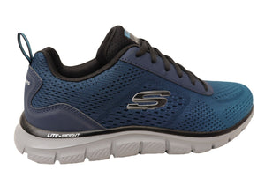 Skechers Mens Track Ripkent Comfortable Lace Up Shoes