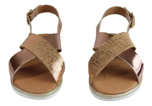 Lola Canales Gara Womens Comfortable Leather Sandals Made In Spain