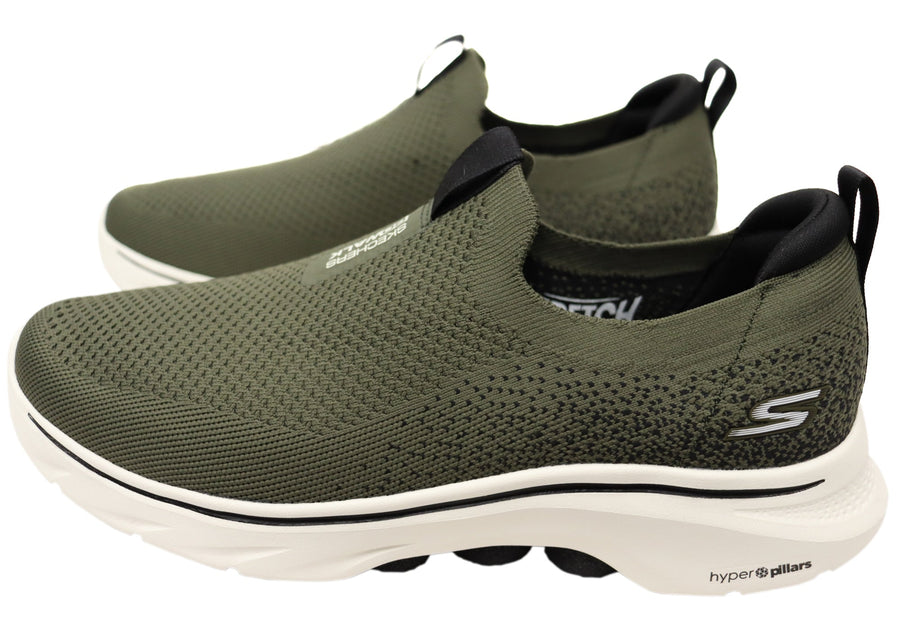 Skechers Mens GOwalk 7 Comfortable Casual Slip On Shoes