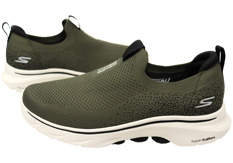 Skechers Mens GOwalk 7 Comfortable Casual Slip On Shoes