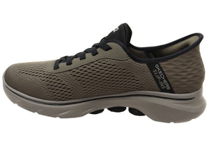 Skechers Mens Slip Ins GOwalk 7 Free Hand 2 Comfortable Shoes