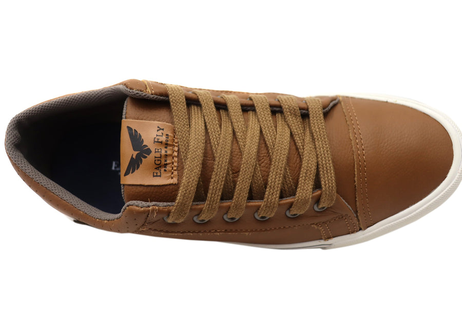 Eagle Fly Kenny Mens Comfortable Lace Up Casual Shoes Made In Brazil