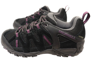 Merrell Womens Deverta 2 Waterproof Comfortable Leather Hiking Shoes