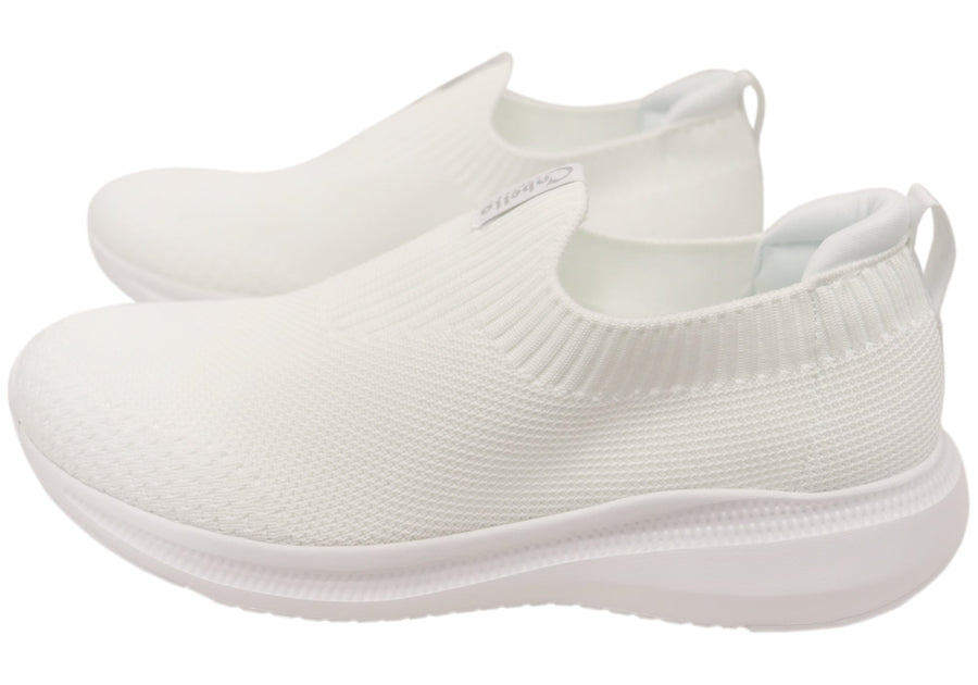 Cabello Comfort Stride Womens Comfortable Slip On Shoes