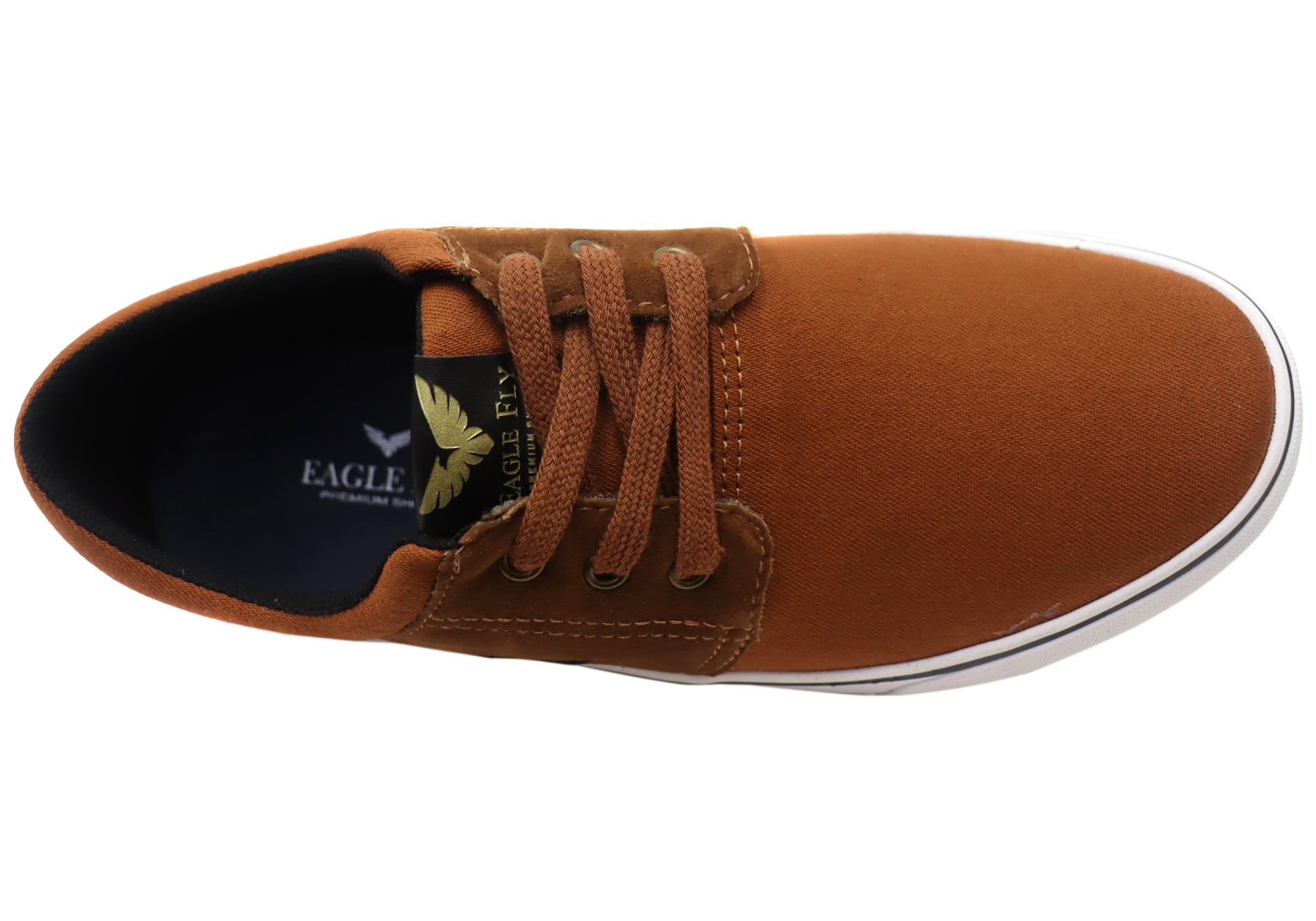 Eagle Fly Patrick Mens Comfortable Lace Up Casual Shoes Made In Brazil