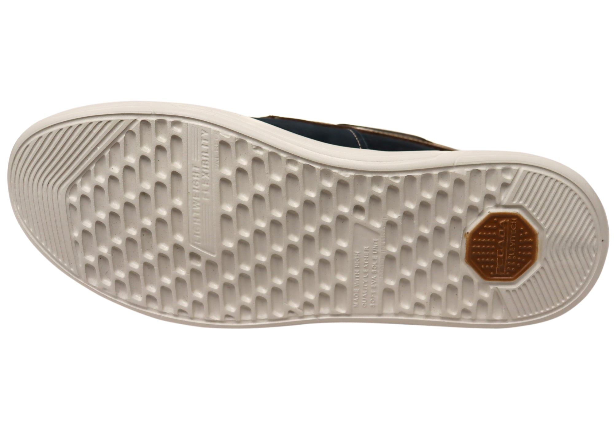 Pegada Wright Mens Comfortable Leather Casual Shoes Made In Brazil