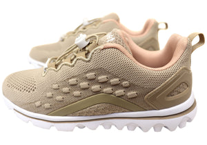 Propet Womens Travelactiv Axial Comfortable Wide Width Walking Shoes