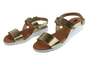 Lola Canales Gab Womens Comfortable Soft Leather Sandals Made In Spain