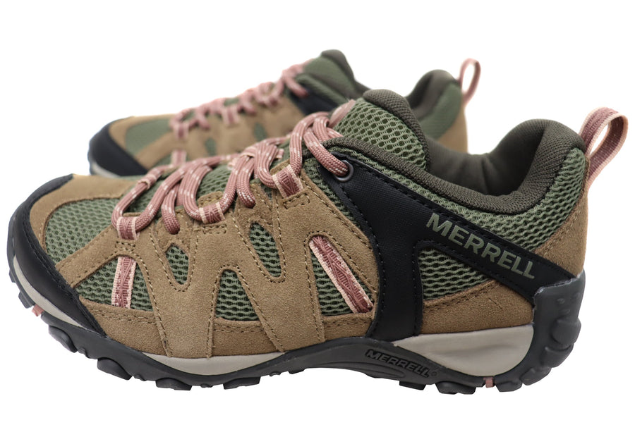 Merrell Womens Deverta 2 Comfortable Leather Hiking Shoes