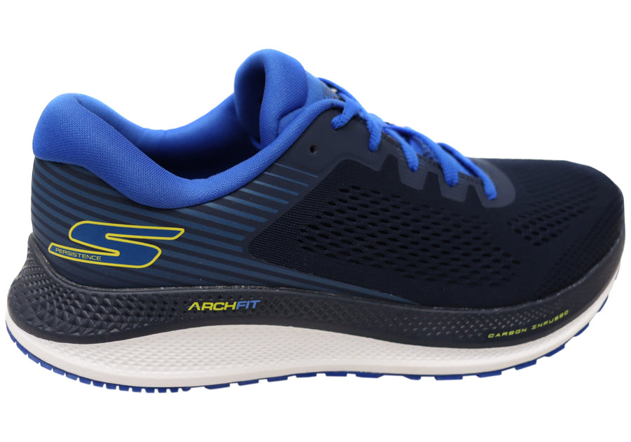 Skechers Mens Go Run Persistence Shoes With Arch Support