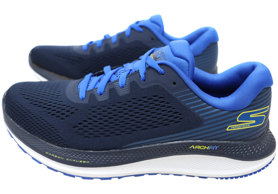 Skechers Mens Go Run Persistence Shoes With Arch Support