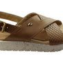 Pegada Nelba Womens Comfortable Leather Sandals Made In Brazil