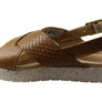 Pegada Nelba Womens Comfortable Leather Sandals Made In Brazil