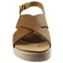 Pegada Nelba Womens Comfortable Leather Sandals Made In Brazil