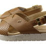 Pegada Nelba Womens Comfortable Leather Sandals Made In Brazil