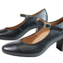 Aerobics Womens Classic Leather Mary Jane Court Shoes Made In Portugal