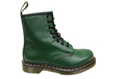 Dr Martens 1460 Green Smooth Unisex Leather Lace Up Fashion Boots
