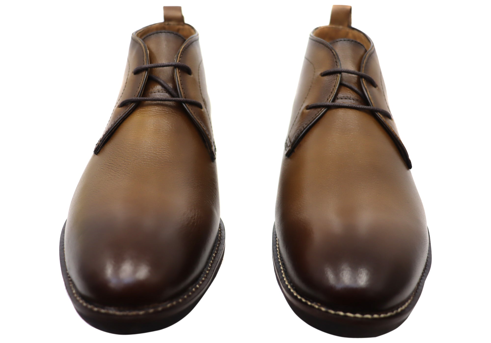 Democrata Ridge Mens Comfortable Leather Lace Up Boots Made In Brazil