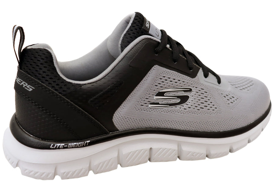 Skechers Mens Track Broader Comfortable Memory Foam Shoes