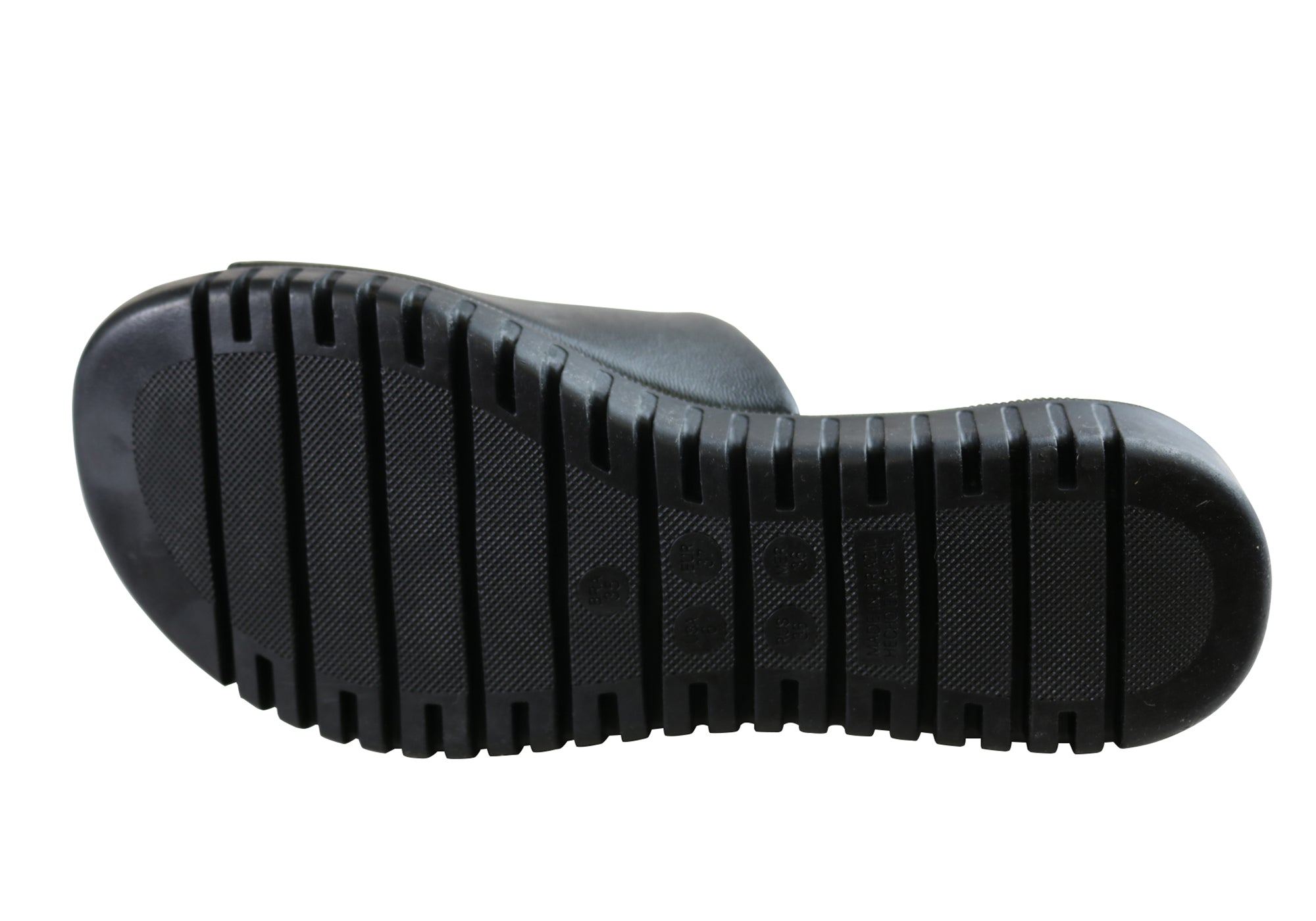 Comfortflex Womens Leather Slides Sandals Made In Brazil