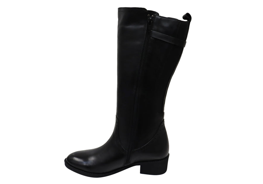 Orizonte Jovi Womens European Comfortable Leather Knee High Boots