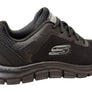 Skechers Mens Track Broader Memory Foam Lace Up Shoes