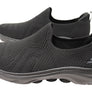 Skechers Womens GOwalk 7 Amina Comfortable Black Slip On Shoes