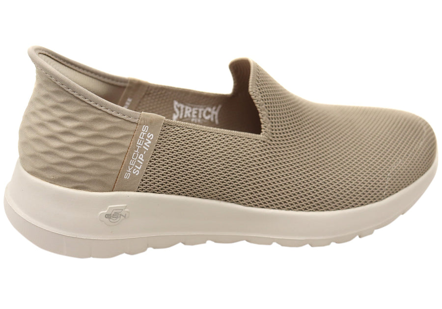 Skechers Womens Slip Ins GOwalk Joy Vela Comfortable Shoes