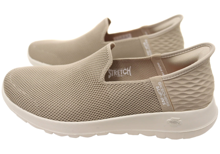 Skechers Womens Slip Ins GOwalk Joy Vela Comfortable Shoes