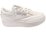 Reebok Club C Double Womens Leather Comfortable Sneakers