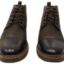 Democrata Newman Mens Brazilian Comfortable Leather Lace Up Boots