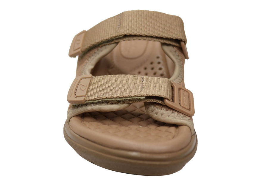 Pegada Cove Womens Comfortable Slides Sandals Made In Brazil