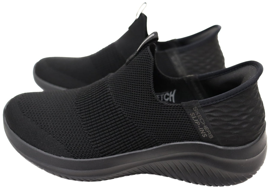 Skechers Womens Slip Ins Ultra Flex 3.0 Cozy Streak Shoes