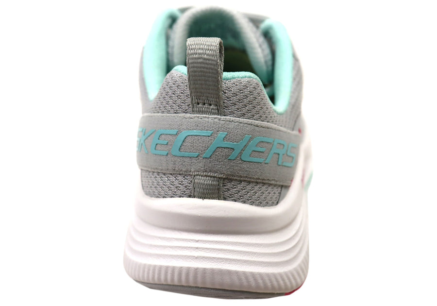 Skechers Womens D Lux Fitness Comfortable Memory Foam Shoes