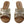 Usaflex Erin Womens Comfort Leather Slides Sandals Made In Brazil