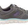 Skechers Womens Track Grand Scene Comfortable Memory Foam Shoes