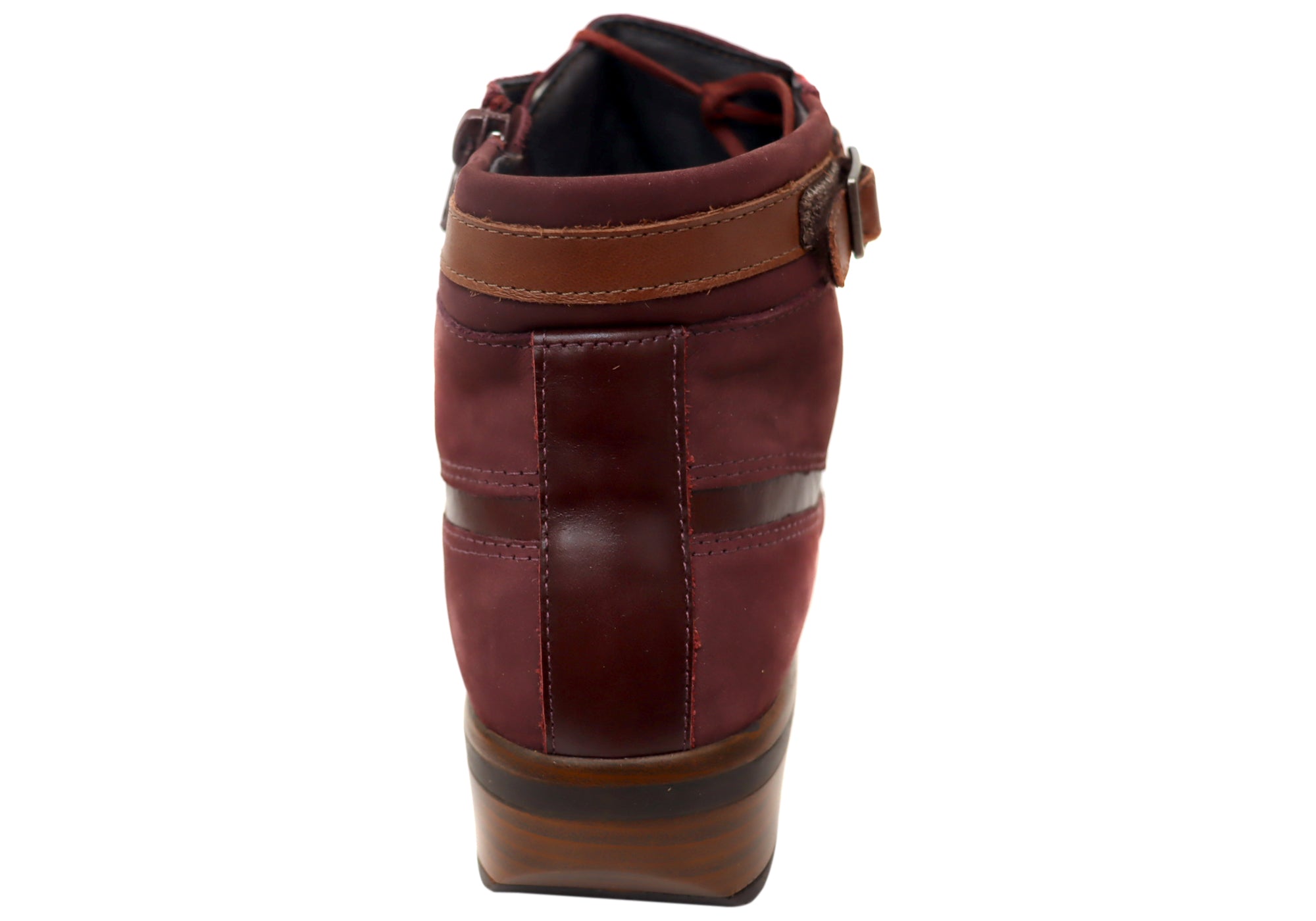 Naot Kona Womens Leather Comfortable Supportive Lace Up Ankle Boots