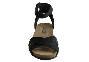 Naot Wand Womens Leather Comfortable Wedge Sandals