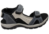 CC Resorts Ekam Womens Leather Adjustable Comfortable Sandals