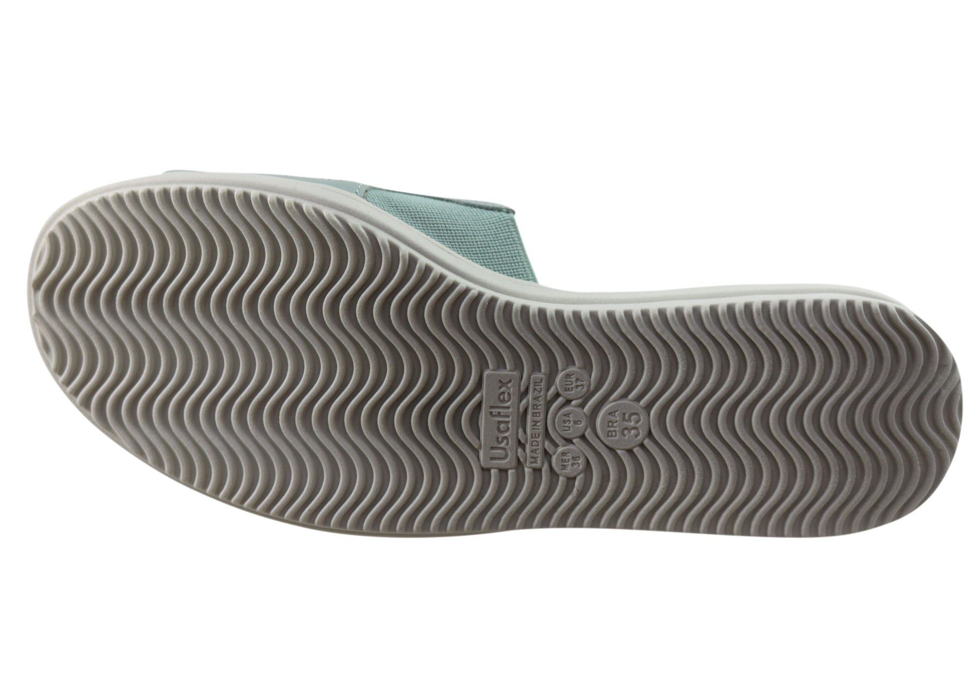 Usaflex Sunrise Womens Comfort Leather Slides Made In Brazil